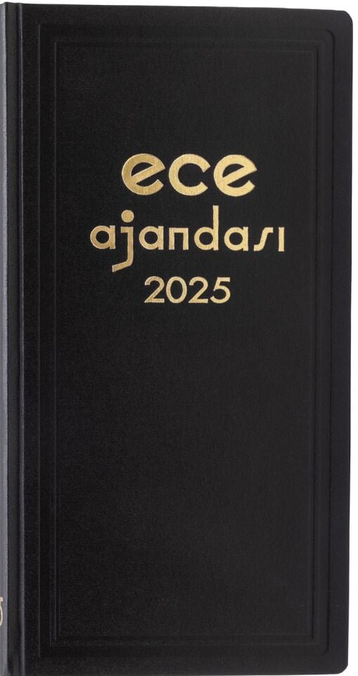 Ece Ajanda 17x33 Cm Ticari Çizgili Asya ( 2025 )