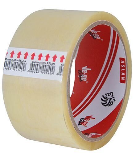 Vege Koli Bantı 45x40 Mt Hotmelt Aslan Şeffaf