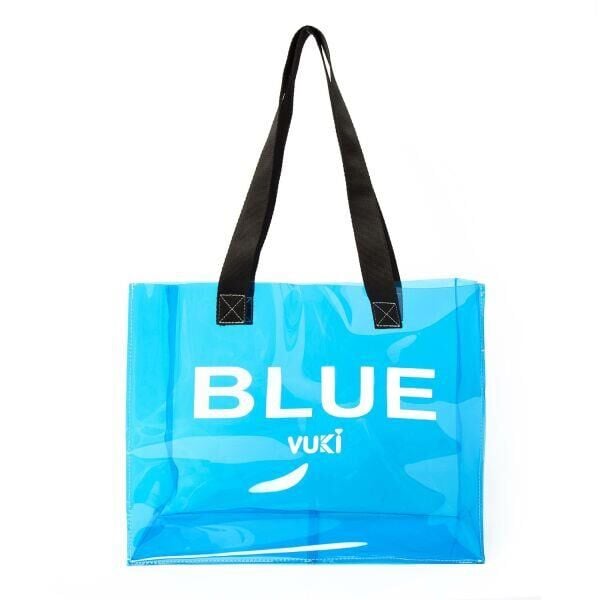 Vuki Şeffaf Mavi El Ve Plaj Çantası Vk-00103-7