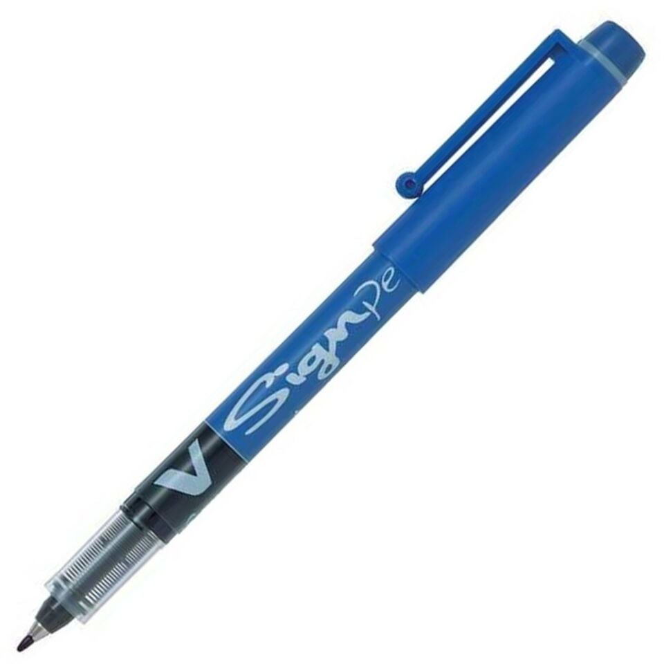 Pılot V Sign Pen İmza Kalemi - Mavi Sw-vsp-l
