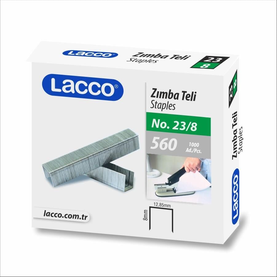 Lacco Zımba Teli 23/8 1000'li Kod:560