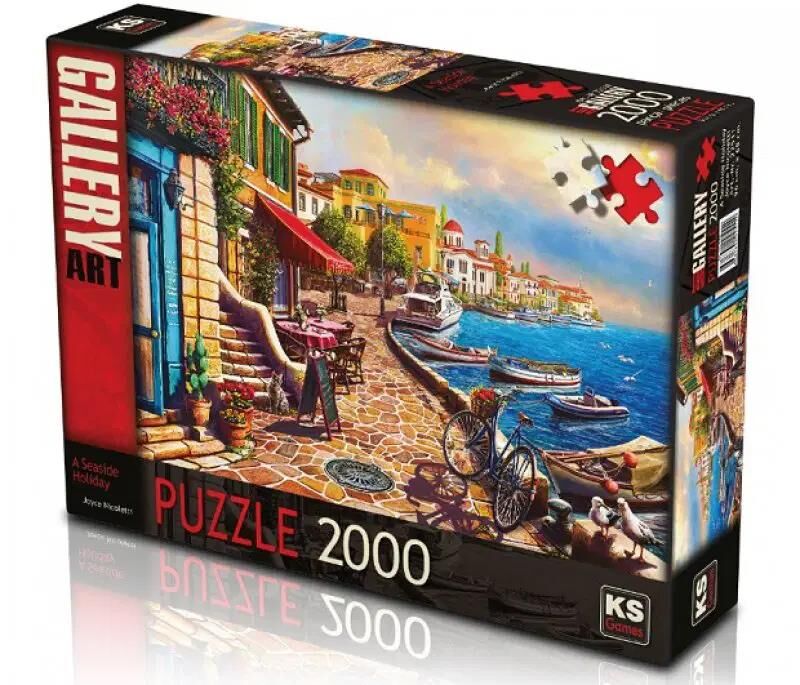 Ks Games Puzzle 2000 Parça A Seaside Holiday 22511
