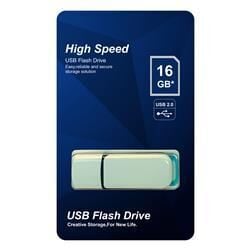 Elba 16 Gb Plastik Beyaz Mavi 2.0 Usb Flash Bellek