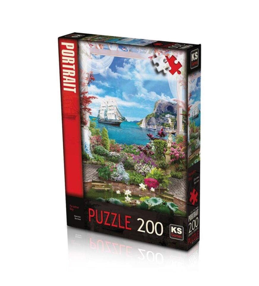 Ks Games Puzzle 200 Parça Paradise Bay 24002