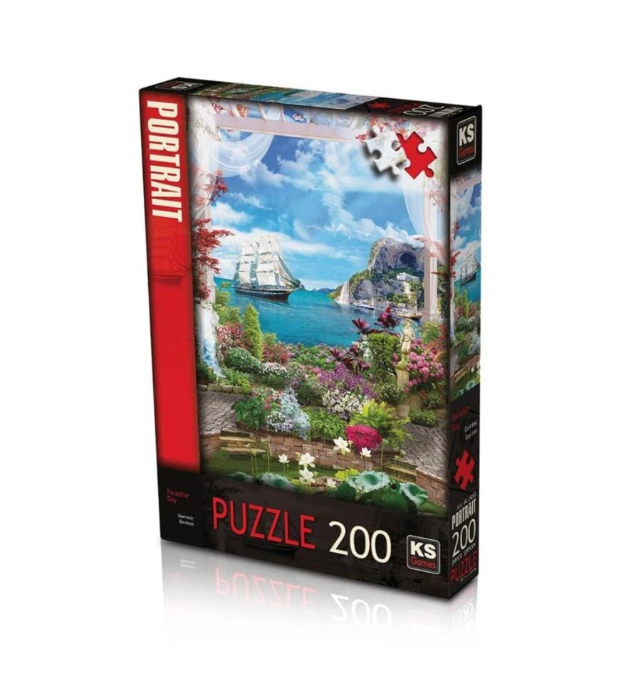 Ks Games Puzzle 200 Parça Paradise Bay 24002