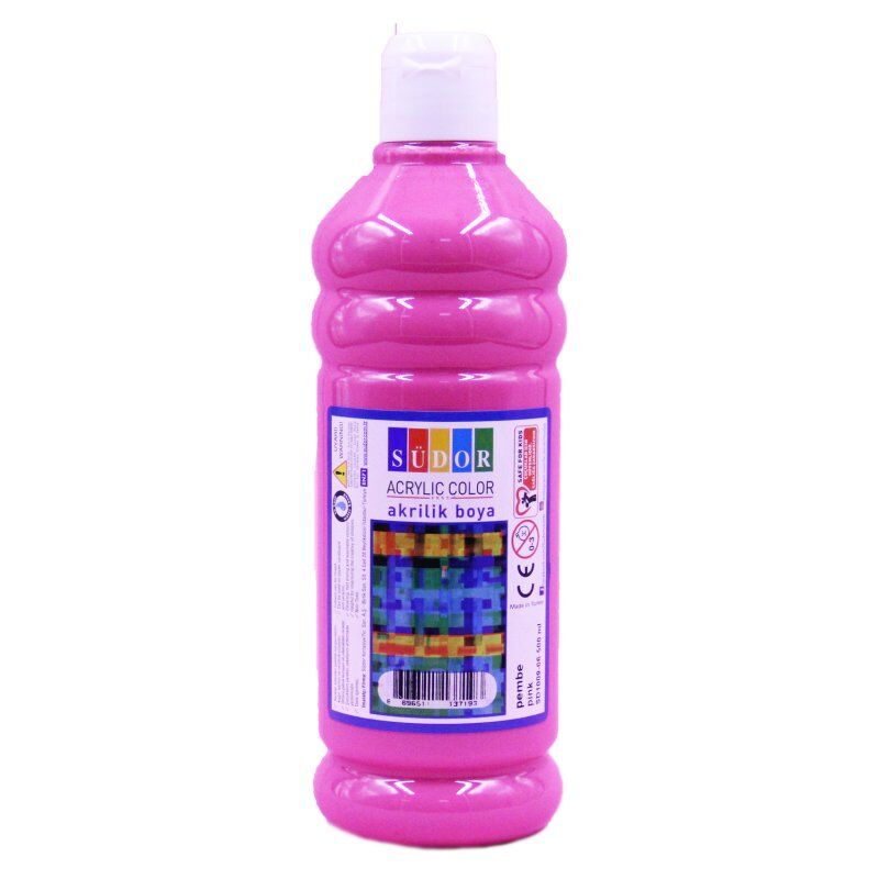 Südor Akrilik Boya 500 Ml Pembe Sd1009-06