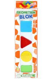 Bemi Ahşap Puzzle Geometrik Bloklar 9*28