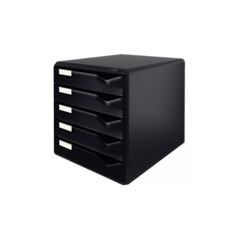 Leitz Çekmeceli Evrak Rafı 5 Çekmeceli Siyah 5293-00-95