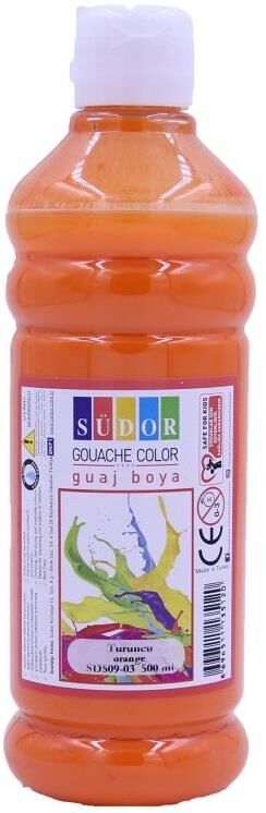 Südor Guaj Boya 500 Ml Tempera Turuncu Sd509-03