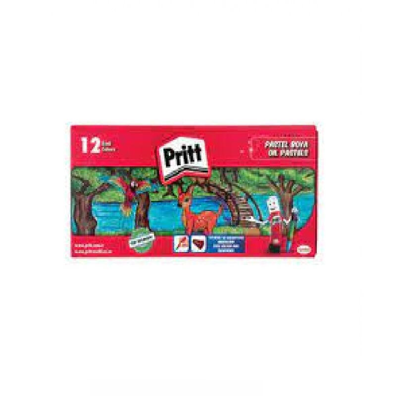 Pritt Pastel Boya 12'li Karton Kutu 1048061