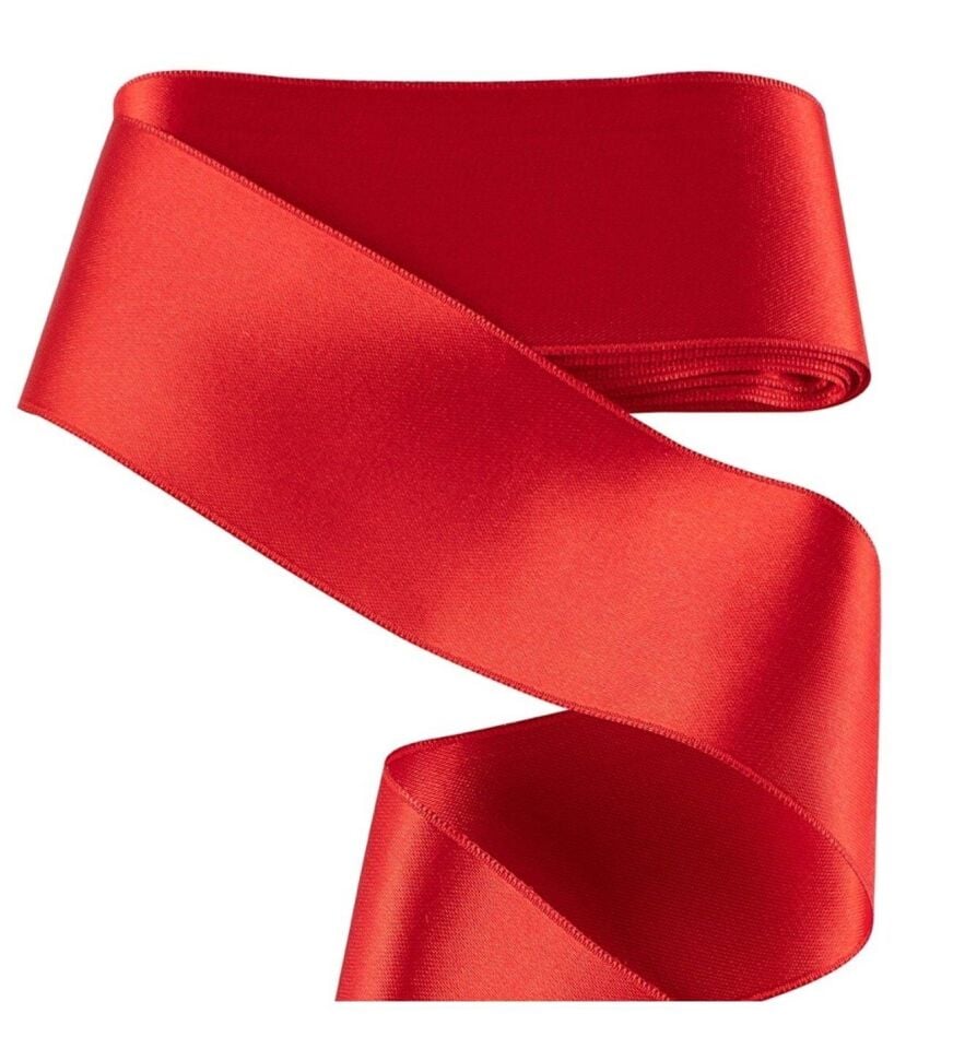 Nedi Saten Kurdele 6 Cm 10 Mt Kırmızı 10864