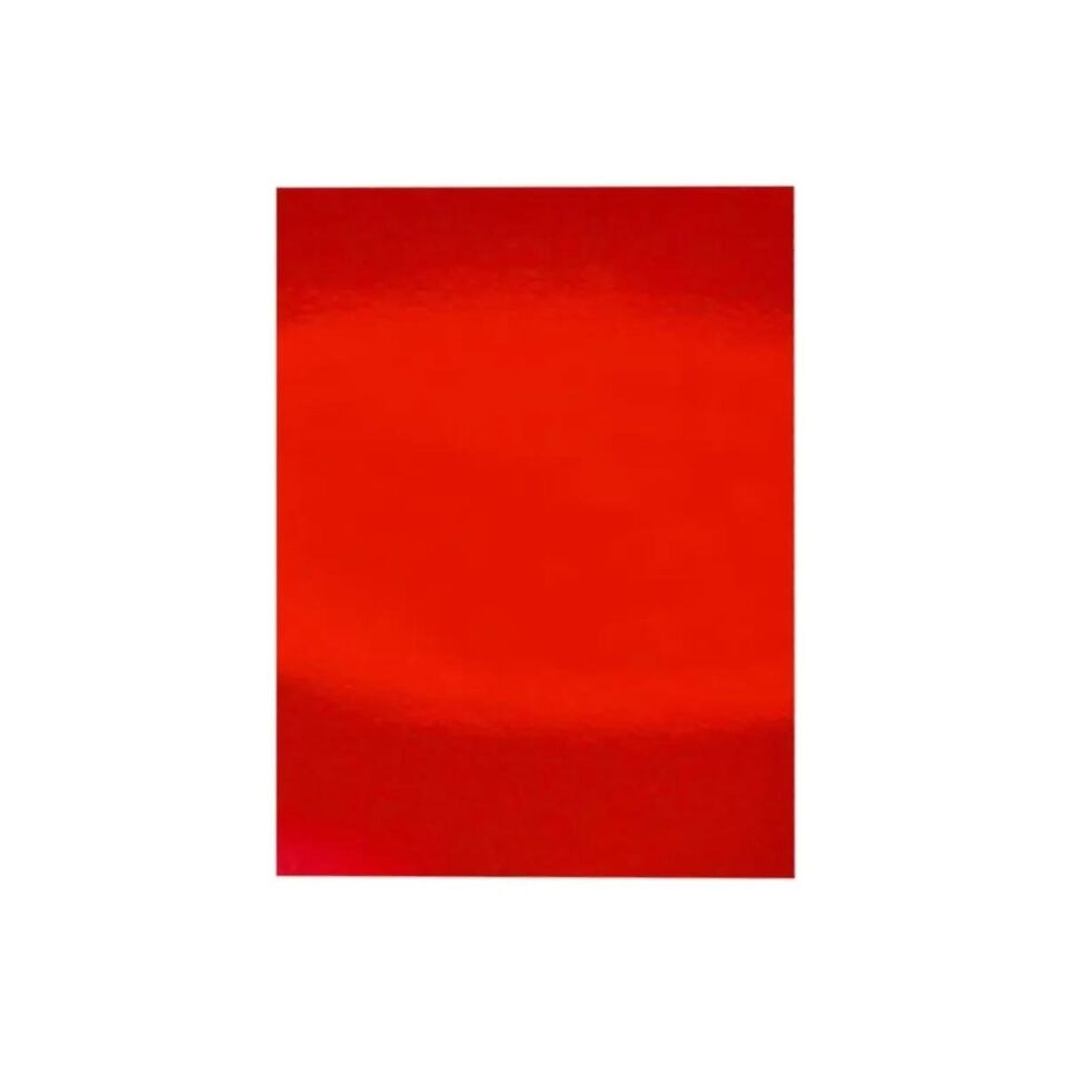 Puti Fon Kartonu Metalik 50x70 Cm Kırmızı P-5503