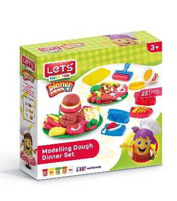 Lets Oyun Hamuru Yemek Ziyafeti Seti L8495