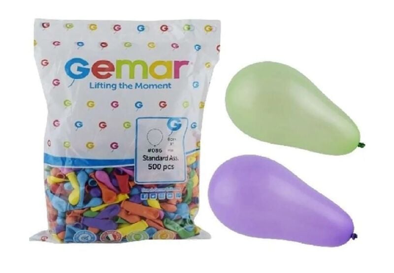 Gemar Mini Su Balon Karışık 500' Lü Paket