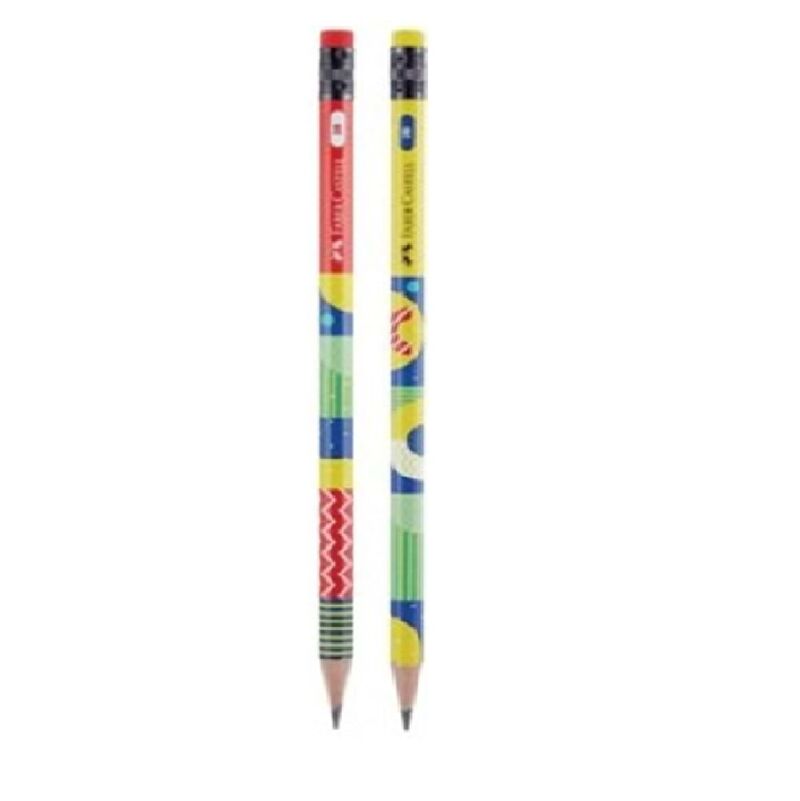 Faber Castell Kurşun Kalem 2b Pattern Silgili 14209