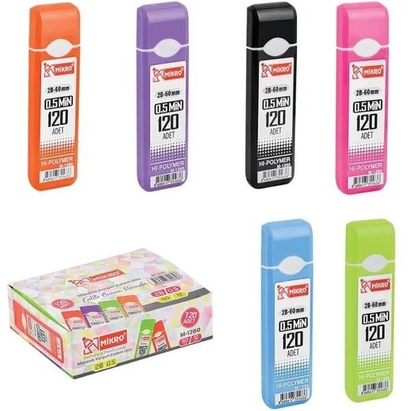 Mikro Kalem Ucu ( Min ) 60mm 0,5 Mm 120'li M-1260