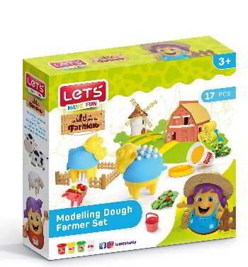 Lets Oyun Hamuru Çiftlik Seti L9007