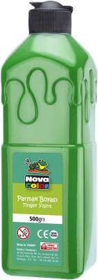 Nova Color Parmak Boyasi 500 Gr Yeşil Nc-373