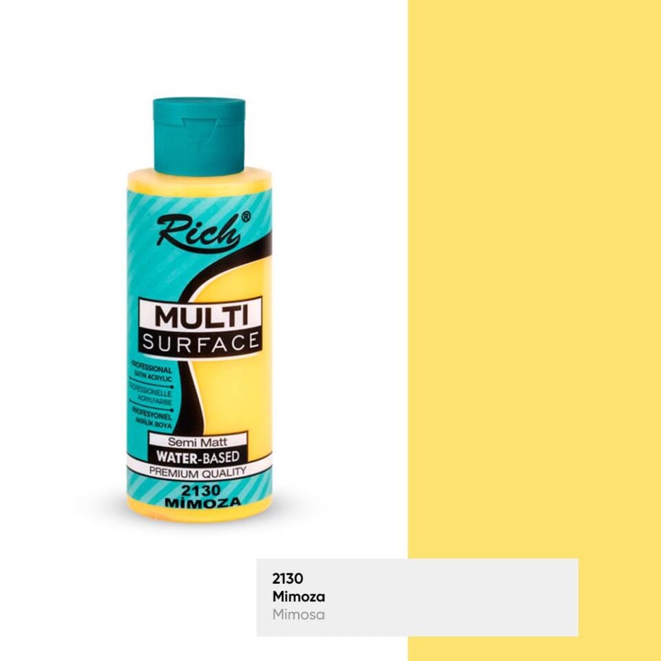 Rich Multi Surface Akrilik Boya 120 Cc Mimoza Mls-120-2130