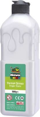 Nova Color Parmak Boyasi 500 Gr Beyaz Nc-374