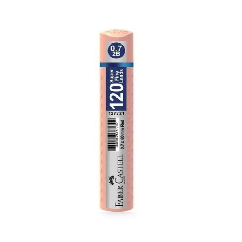 Faber Castell Kalem Ucu ( Min ) 0,7 Mm Grip 2b 60mm 120'li Pastel Turuncu 14314