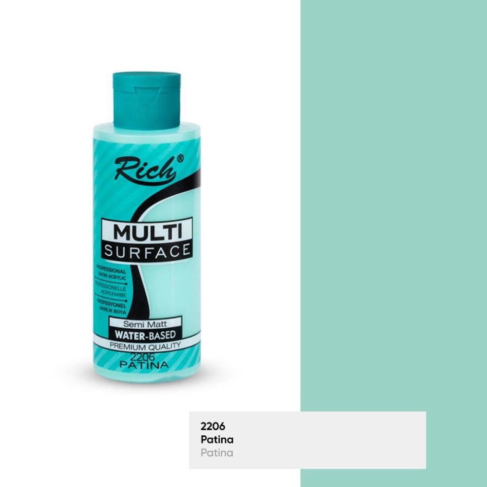 Rich Multi Surface Akrilik Boya 120 Cc Patina Mls-120-2206
