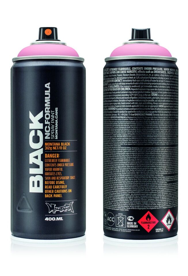 Montana Black Sprey Boya 400ml Patpong Blk3305 Lv-mo-386411
