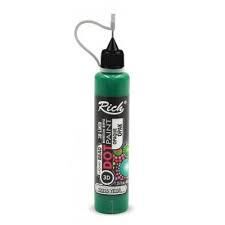 Rich Boncuk Boyası Dot Paint 40 Cc Yeşil Dto-40-12015