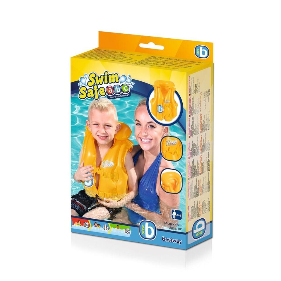 Bestway Bw32034 Deniz Can Yelegi Swim Safe 51cm*46cm