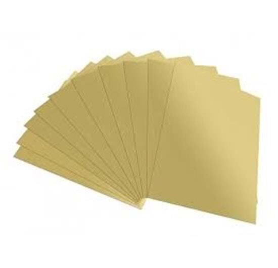 Lino Aynalı Karton Metalik 50x70 Cm Sarı Ln-2708jq-s