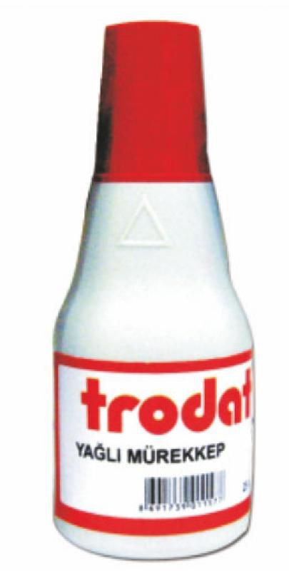 Trodat Yağlı Numaratör Mürekkebi 25 Ml Kırmızı 1701025k1