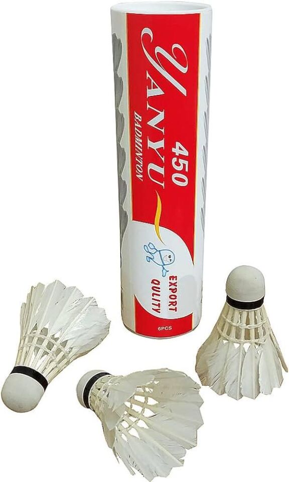 Avessa Badminton Topu Yanyu 6'lı Pvc Amatör Bad-450