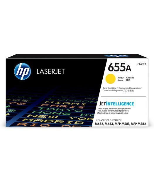 Hp 655a Yellow Sarı 10.500 Sayfa Toner Cf452a