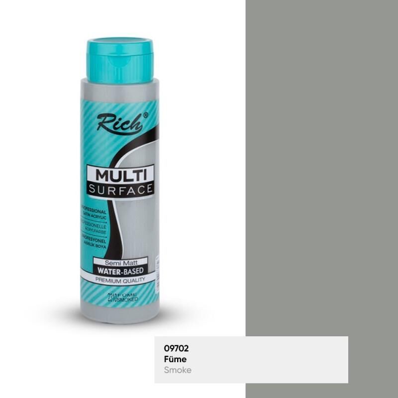 Rich Multi Surface Akrilik Boya 500 Cc ( 2310 ) Füme Mls-500-09702