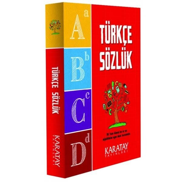 Karatay 4e Sözlük Türkçe Karton Kapak 1.hamur