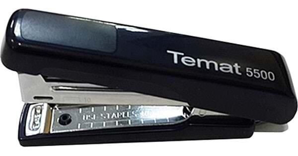 Temat Zımba Makinası No:10 Mini 20 Sayfa Siyah 5500