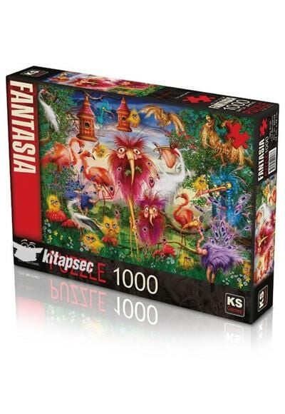 Ks Games Puzzle 1000 Parça Ugly Birds 20538