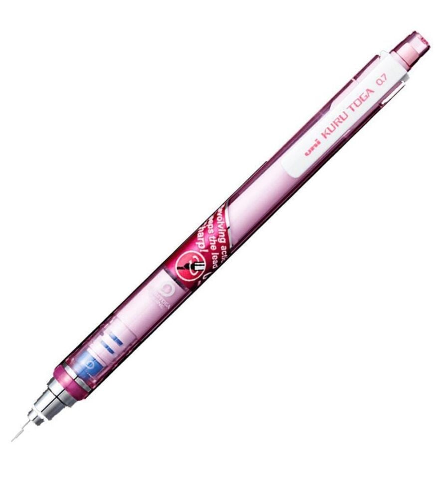 Uniball Kuru Toga T 0.7 Versatil Kalem Pembe M7-450t