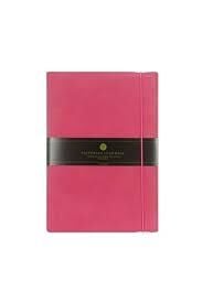 Bufallo İkili Defter 9x14 Cm, 32 Yap. Çizgili+32 Yap. Noktalı Lastikli .değişebilen İç. Fuşya