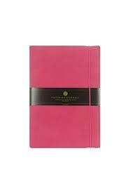 Bufallo İkili Defter 9x14 Cm, 32 Yap. Çizgili+32 Yap. Noktalı Lastikli .değişebilen İç. Fuşya