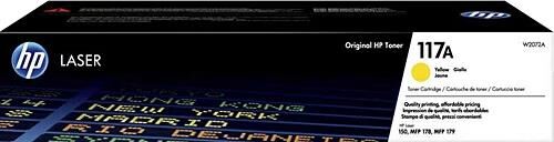 Hp 117a Yellow Sarı 700 Sayfa Toner W2072a