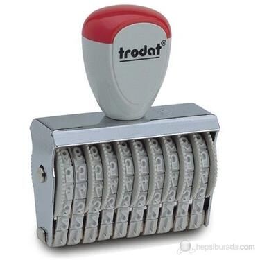 Trodat Numaratör 18 Mm Manuel 10 Hane 1151810 3709