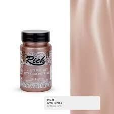 Rich Multı Surface Tıtanıum Metalik 90 Cc Antik Pembe Ttm-090-2528