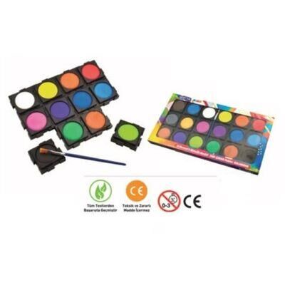 Gıpta Sulu Boya 18'li Tak Çıkart Tablet 45 Mm 4-k504000-5001