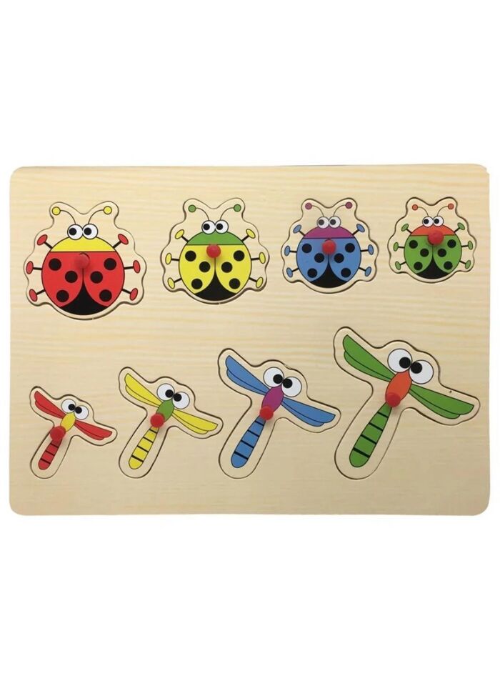 Bu-bu Ahşap Puzzle Kanatlılar 8 Parça Ap0075
