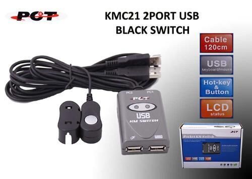 Pct Kmc21 2port Usb Switch