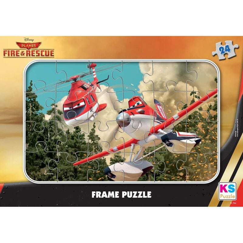 Ks Games Frame Puzzle 24 Parça Planes Pl704