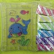 Bu-bu Eğlenceli Köpük Çerçeve Balık Eks001 (ek0007)