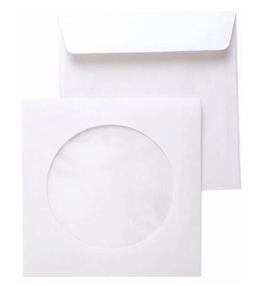 Oyal Cd Zarfı 12.5x12.5 Cm 90 Gr Beyaz Pencereli 30004104