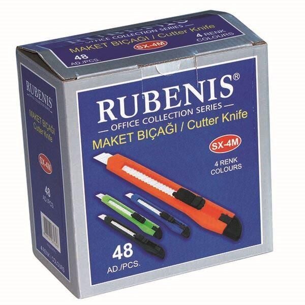 Rubenis Maket Bıçağı Dar Plastik Sx-4s